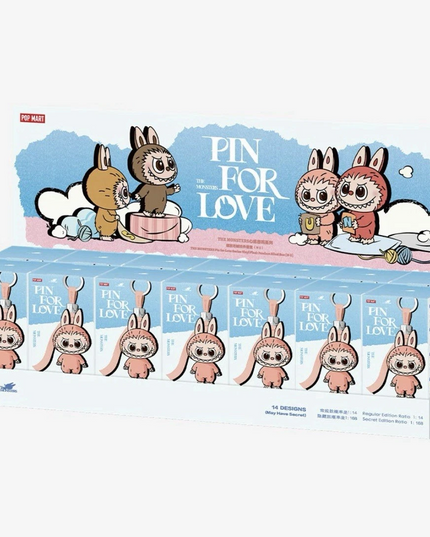 Labubu THE MONSTERS PIN FOR LOVE (N-Z) POPMART - AUTHENTIC & IN HAND