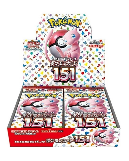 Pokemon TCG - Factory Sealed Japanese 151 Booster Box