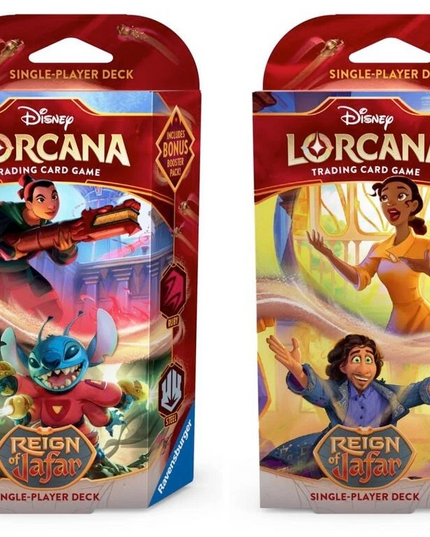 Disney Lorcana Reign of Jafar Starter Deck Set of 2