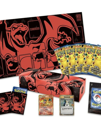 Pokemon 25th Anniversary Celebrations Charizard Box Chinese S8a NEW & SEALED