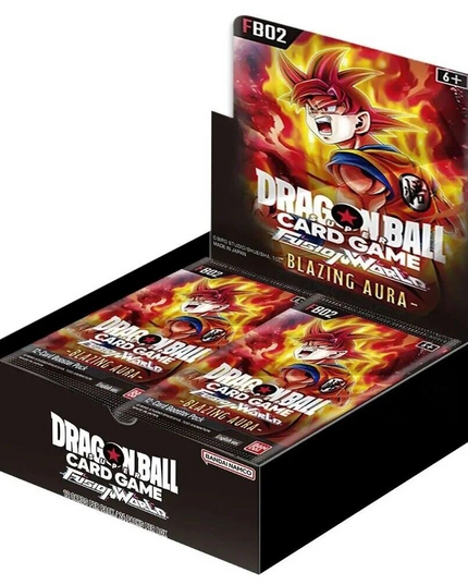 Dragon Ball Super Card Game Fusion World Booster Box Blazing Aura FB02
