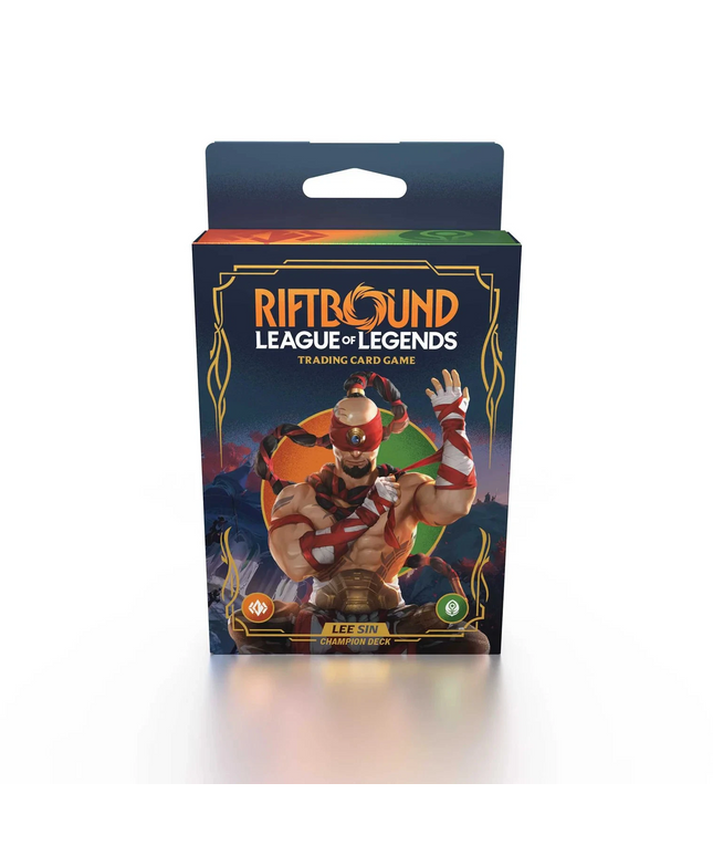 Riftbound League of Legends TCG Origins Lee Sin Champion Deck