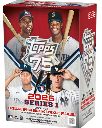 Topps 2026 Baseball Series 1 Value Box Blaster Box