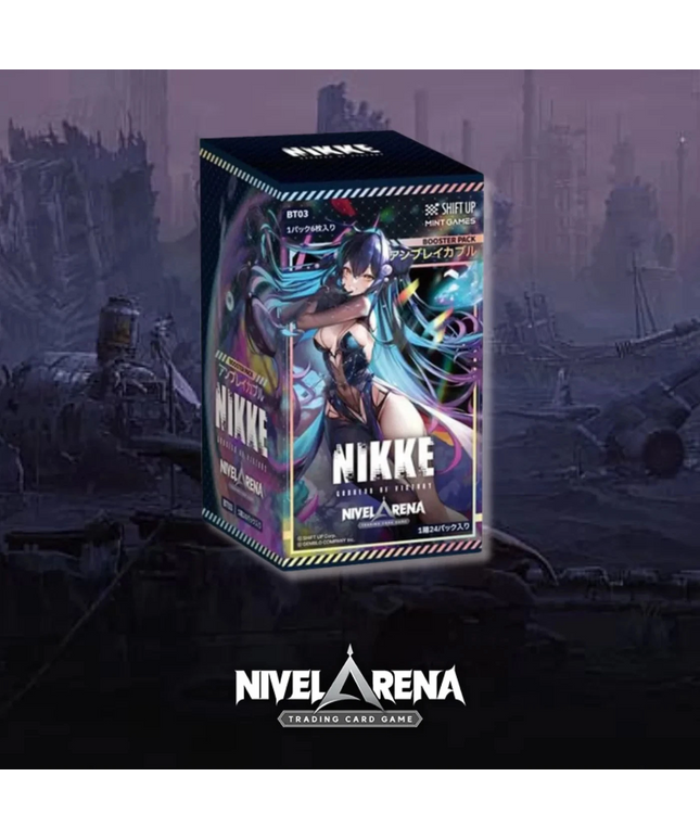 Nikke Nivel Arena TCG Booster Box BT03 Japanese