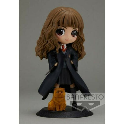 Hermione Granger With Crookshanks Figure Action Q posket Harry Potter Authentic