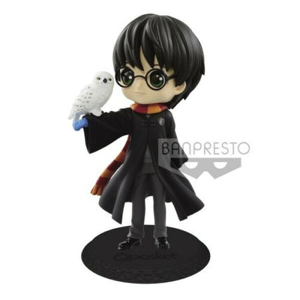 Harry Potter Figure Action Q posket Harry Potter With Hedwig Banpresto Authentic