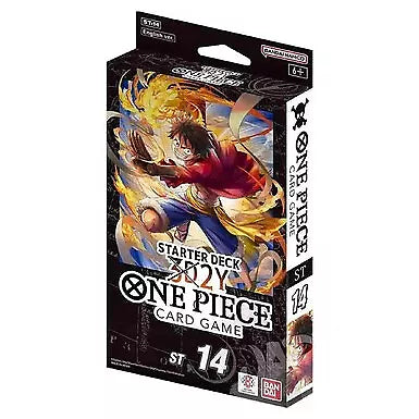 One Piece Card Game-Starter Deck 3D2Y ST-14 Sealed Deck St14 English