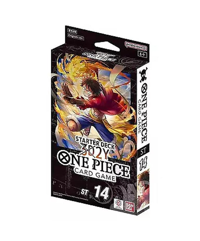 One Piece Card Game-Starter Deck 3D2Y ST-14 Sealed Deck St14 English