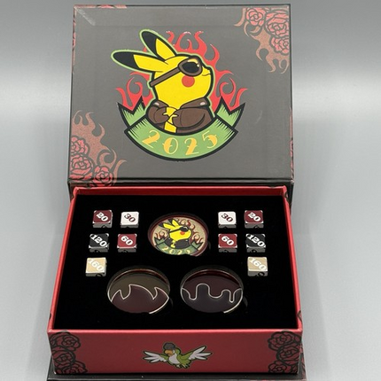 Pokemon World championships AnaheimExclusive Arcanine Coin Damage-Counter Dice Marker Set