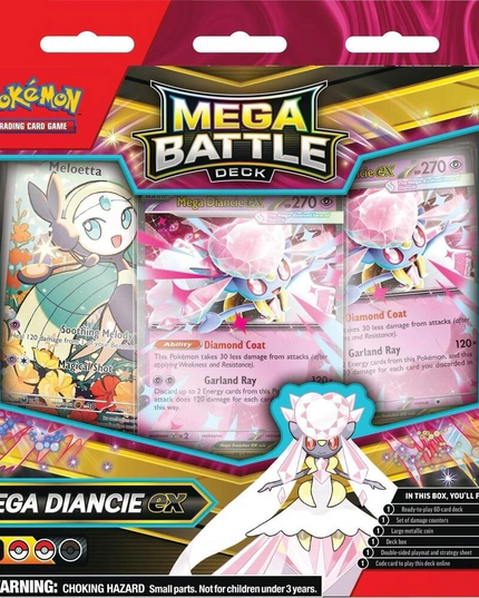 Pokemon TCG Mega Diancie EX Mega Battle Deck