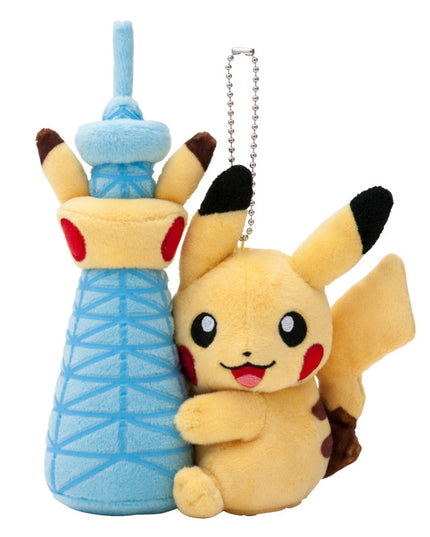 Plush Keychain Pikachu Pokemon Center Skytree Town