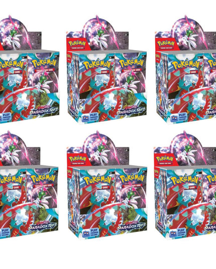 Pokemon TCG Scarlet & Violet 4 PARADOX RIFT 6x Booster Box 1 x CASE PREORDER