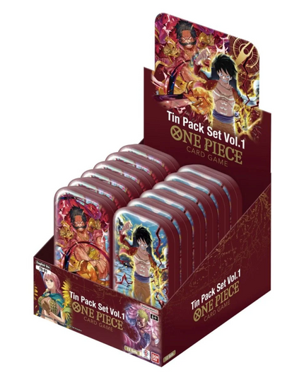 ONE PIECE CARD GAME Tin Pack Set Vol.1 [TS-01] Sealed Set