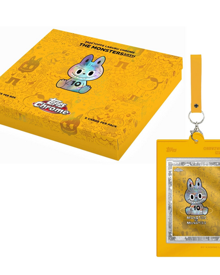 Topps 2025 Chrome Labubu The Monsters 10th Anniversary Box