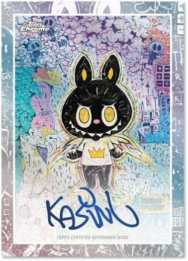 Topps 2025 Chrome Labubu The Monsters 10th Anniversary Box