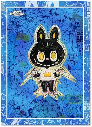 Topps 2025 Chrome Labubu The Monsters 10th Anniversary Box
