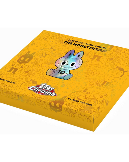 Topps 2025 Chrome Labubu The Monsters 10th Anniversary Box