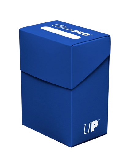 Ultra Pro Solid Color DECK BOX 80ct Blue